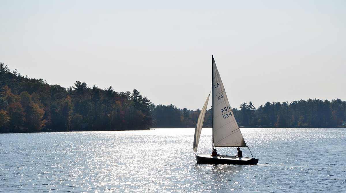 Pearly Lake in Rindge N.H.